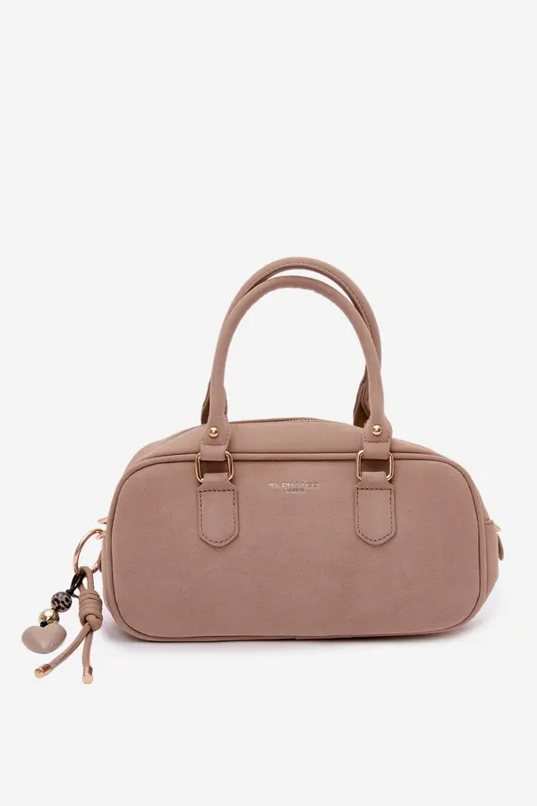 FLORA & CO Flora&amp;Co Mala bež kutijasta torbica Annelle