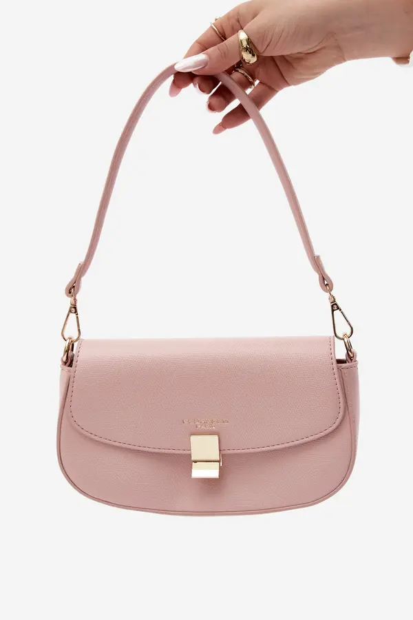 FLORA & CO Flora&amp;Co Mala kožna torbica ružičaste akacije