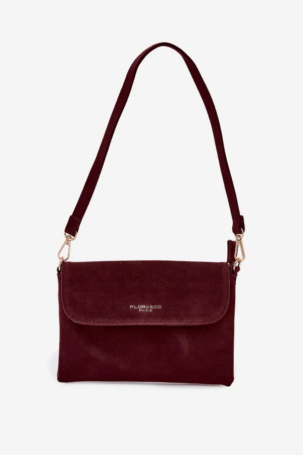 FLORA & CO Flora&amp;Co Mala torba preko tijela bordo