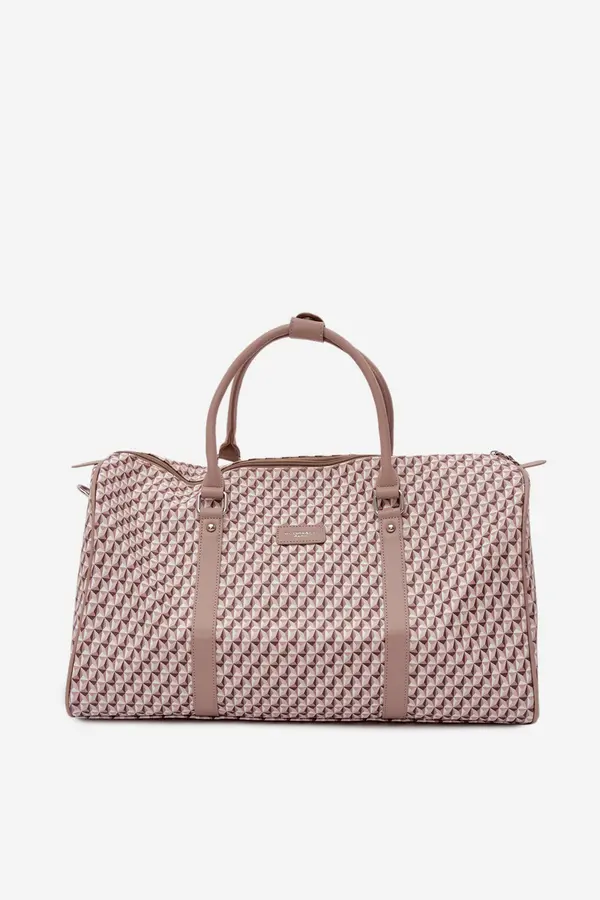 FLORA & CO Flora&amp;Co putna torba s uzorkom bež boje