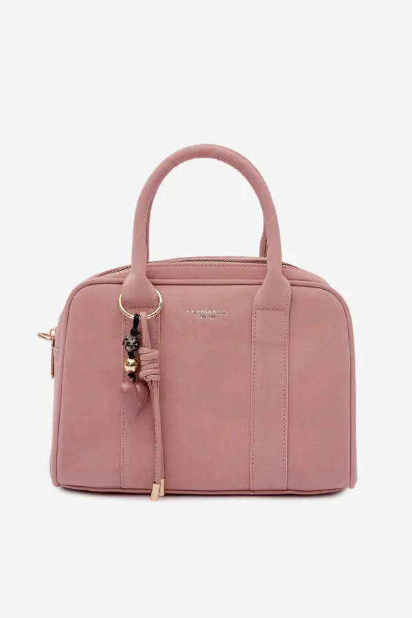 FLORA & CO Flora&amp;Co Ružičasta torbica od eko brušene kože