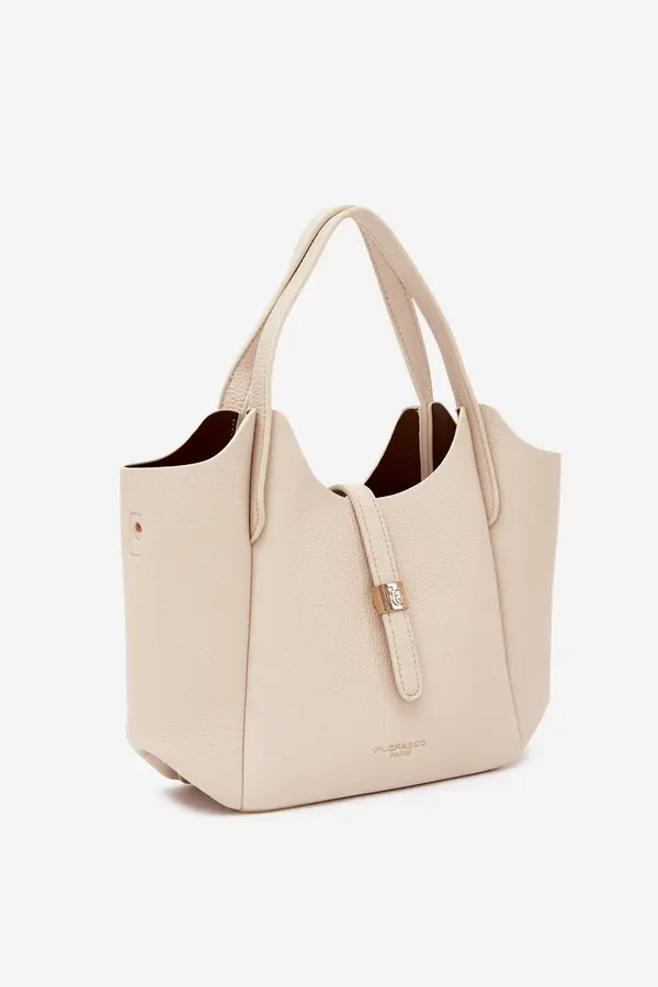 FLORA & CO Flora&amp;Co svijetlo bež torbica od umjetne kože