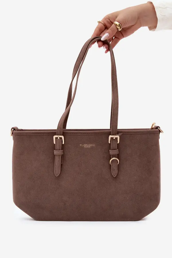 FLORA & CO Flora&amp;Co taupe torba za kupovinu