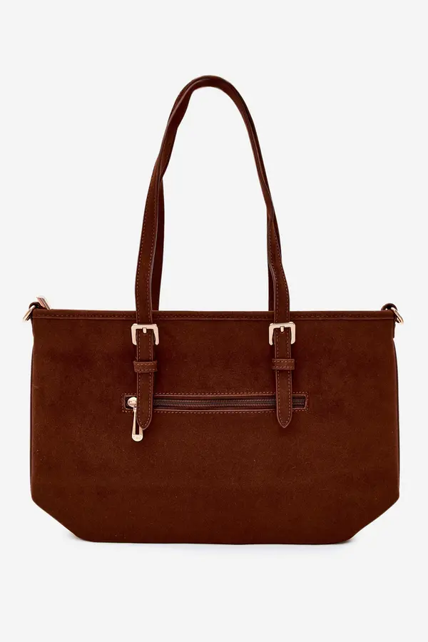 FLORA & CO Flora&amp;Co torba za kupovinu boje kamelje kože
