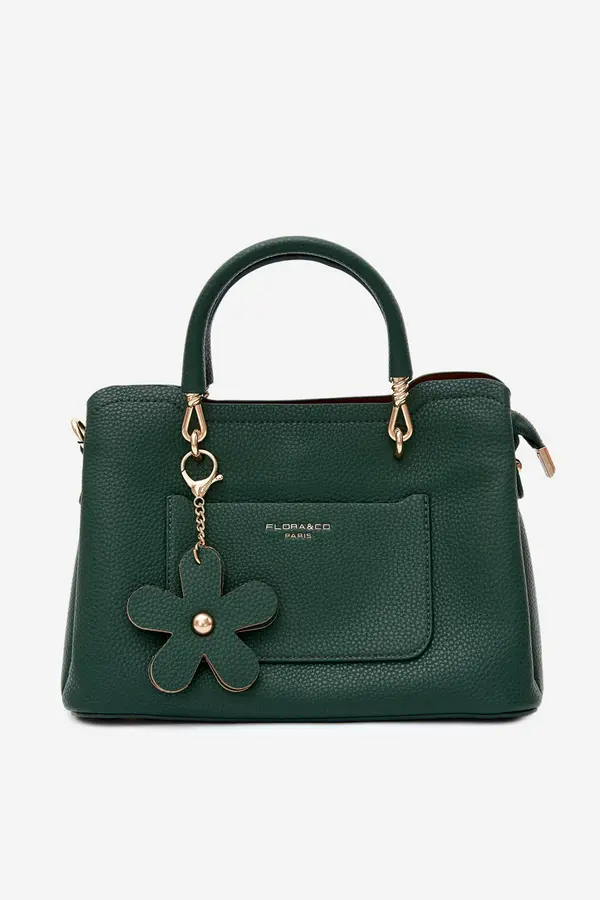 FLORA & CO Flora&amp;Co torbica od umjetne kože s privjeskom za cvijet