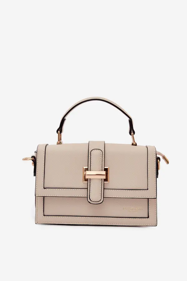 FLORA & CO Flora&Co Light Beige Crossbody Bag Nelsera