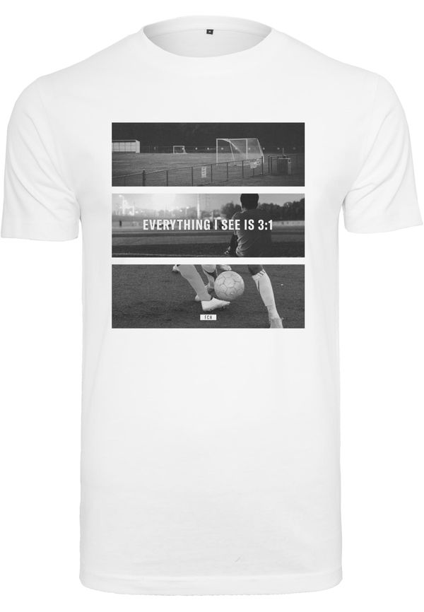Merchcode Football Coming Home 3:1 Tee white