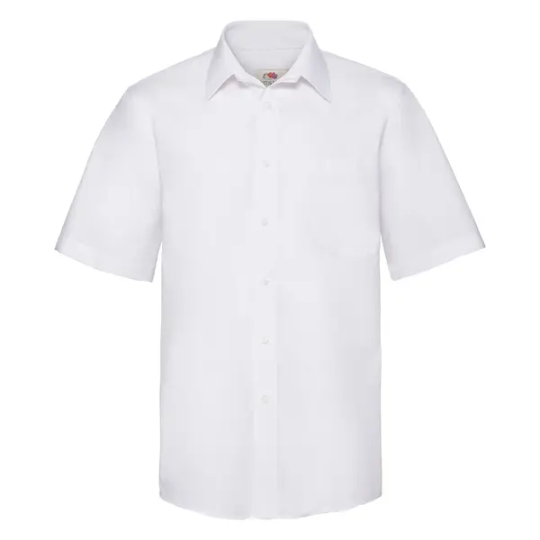 Fruit of the Loom FRUIT OF THE LOOM F14•SHORT SLEEVE POPLIN SHIRT