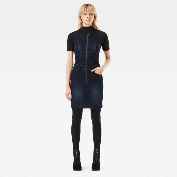 G Star G-STAR Dress - Lynn Type 30 Dress Navy Blue