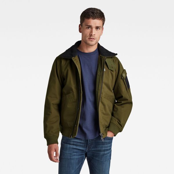 G Star G-STAR Jacket - Famous brushed hb r o green