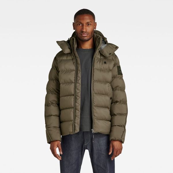 G Star G-STAR Jacket - G- Whistler Pdd Hdd Jkt Green