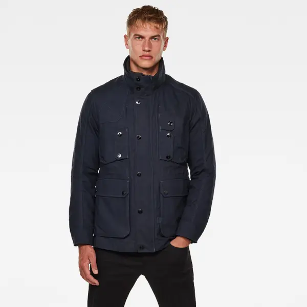 G Star G-STAR Jacket - Modular 2 in 1 hunting field jkt dark blue