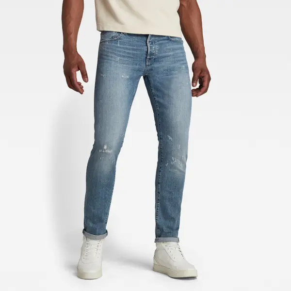G Star G-STAR Jeans - 3301 Slim Light Blue
