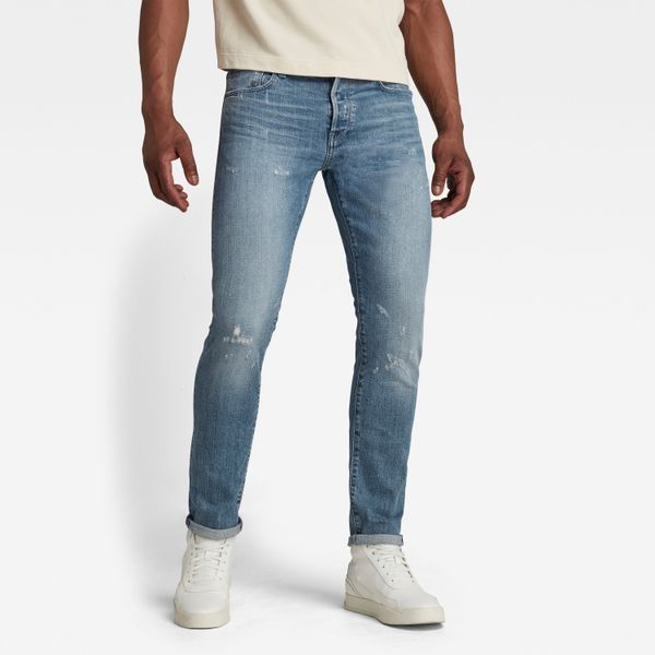 G Star G-STAR Jeans - 3301 Slim Light Blue