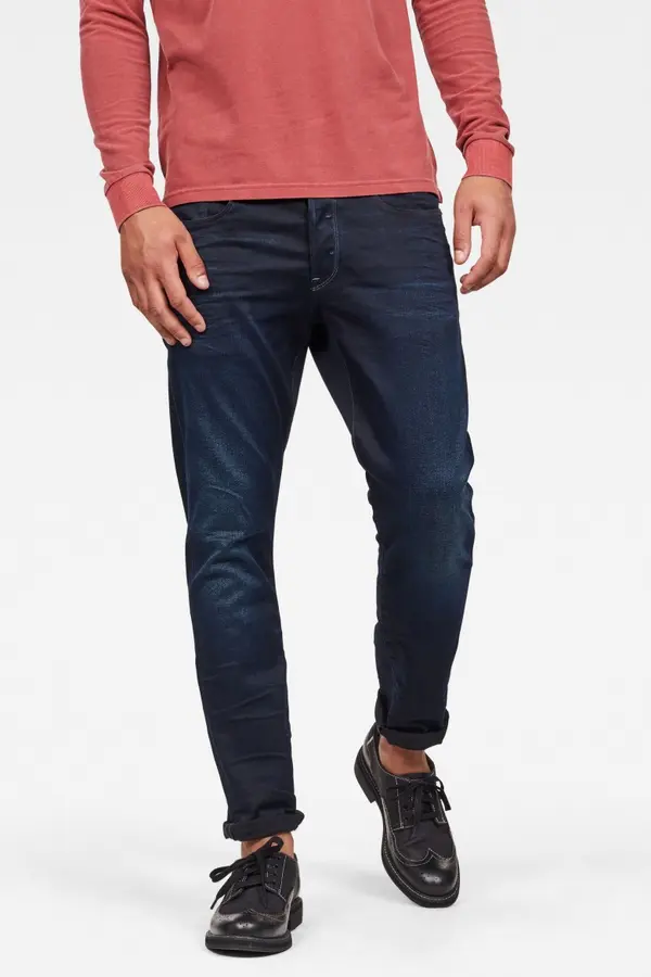 G Star G-STAR Jeans - 3301 Straight Tapered Dark Blue