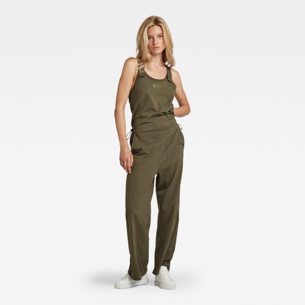 G Star G-STAR Jumpsuit - Adjustable tank jumpsuit green