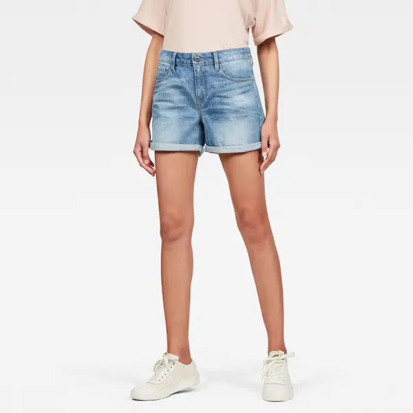 G Star G-STAR Shorts - 3301 High Boyfriend Short Wmn Light Blue