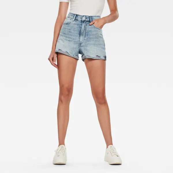 G Star G-STAR Shorts - Tedie Ultra High Short Wmn Blue