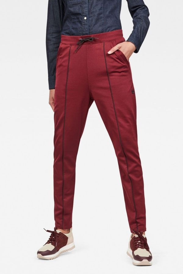 G Star G-STAR Sweatpants - Lanc skinny track pant wmn burgundy