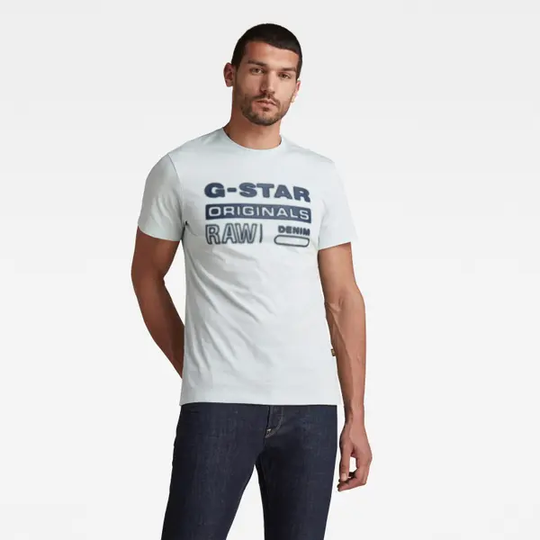 G Star G-STAR T-shirt - Originals hd graphic r t white