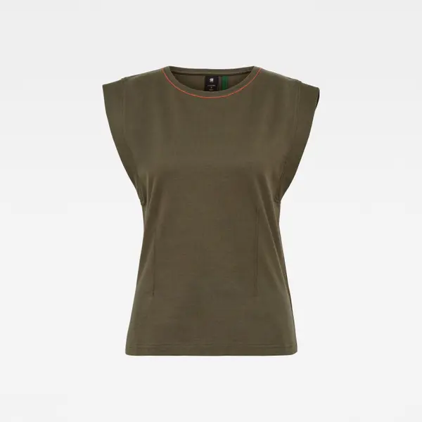 G Star G-STAR Top - Waisted Top Green
