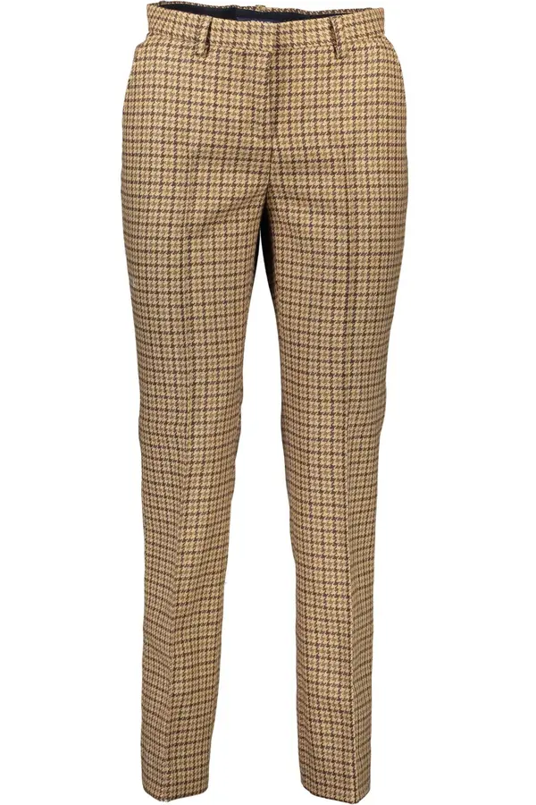 Gant GANT WOMEN'S BROWN TROUSERS