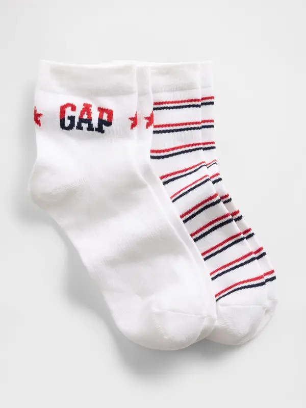 GAP GAP Americana Socks, 2 pairs - Women's