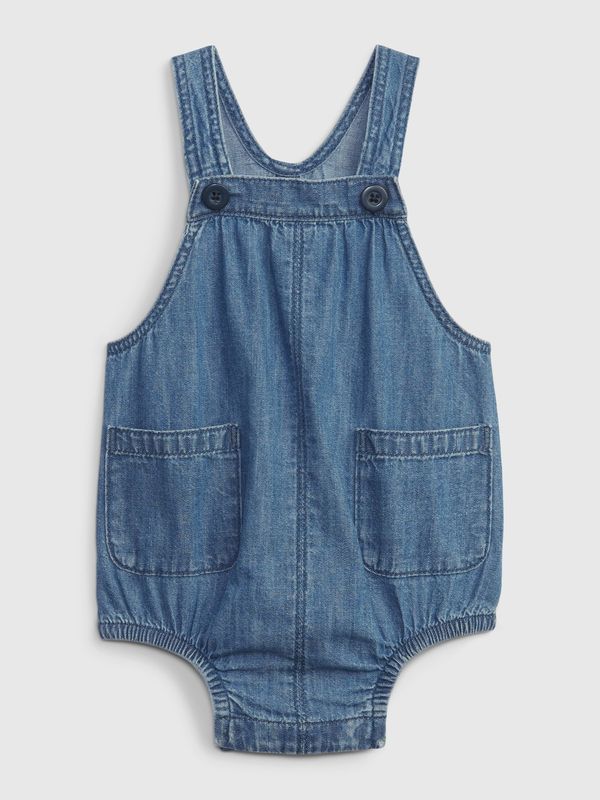 GAP GAP Baby denim overall Washwell - Girls