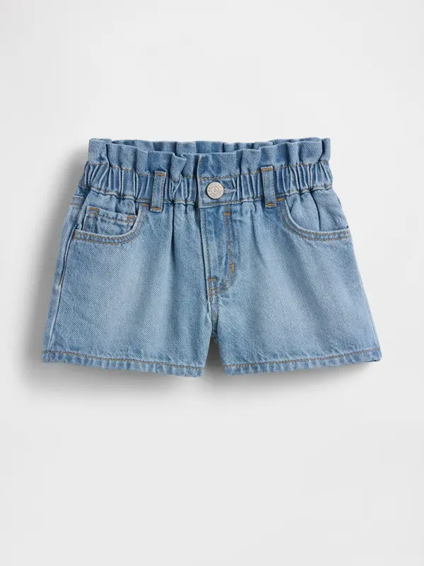 GAP GAP Baby Denim UltraSoft kratke hlače - djevojčice