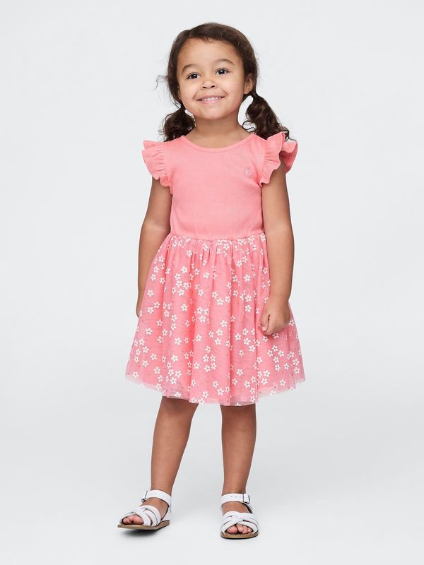 GAP GAP Baby dress with tulle skirt - Girls