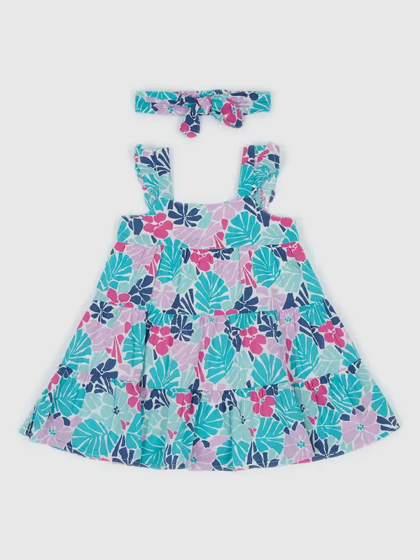 GAP GAP Baby Floral Dress with Headband - Girls