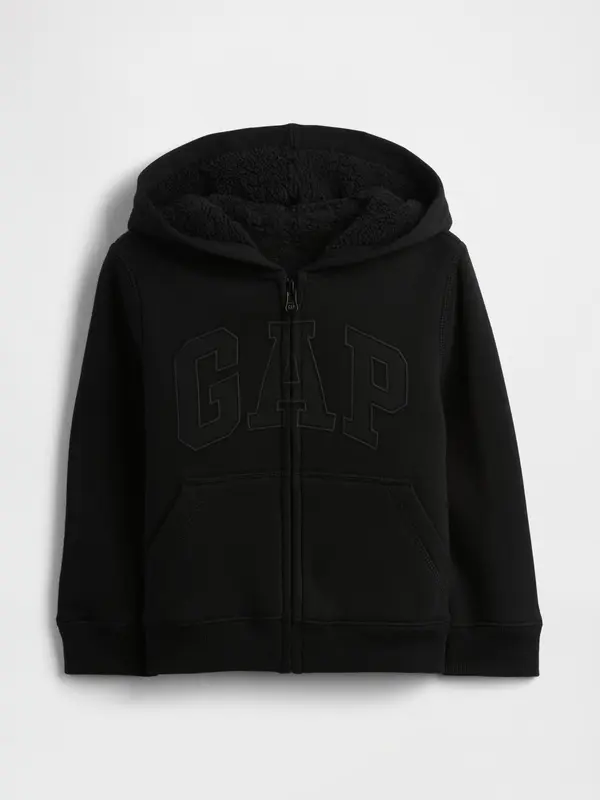 GAP GAP Baby Insulated Sweatshirt Logo Sherpa - Boys