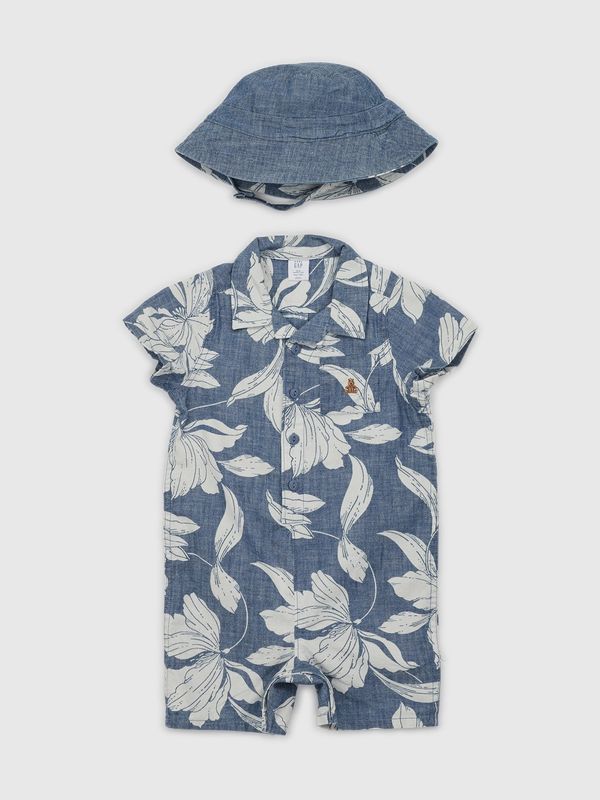 GAP GAP Baby Jumpsuit with Hat - Boys