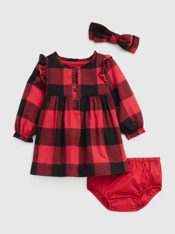 GAP GAP Baby Plaid Dress Set - Girls