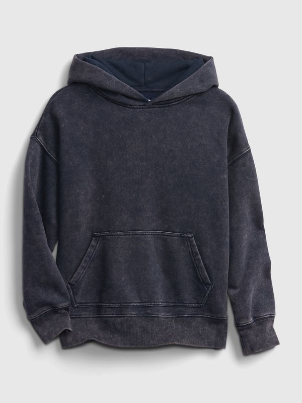 GAP GAP Baby Sweatshirt Teen Recycled Knit Hoodie - Boys