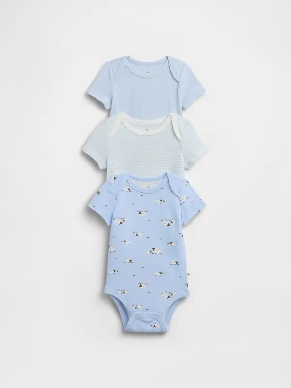 GAP GAP bodiji za bebe, 3 komada - za dječake