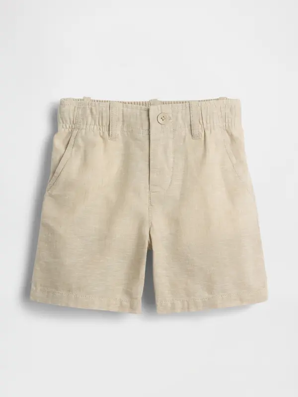 GAP GAP Boys lanene kratke hlače