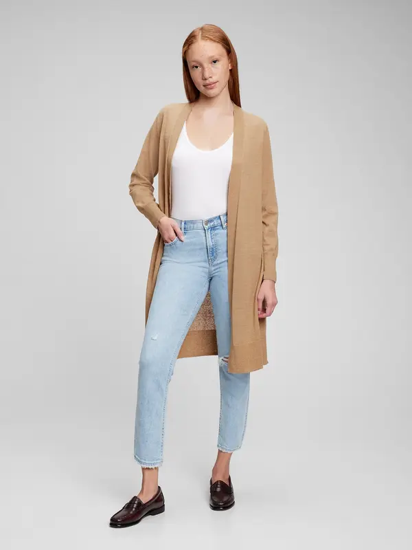 GAP GAP Cardigan linen duster - Ladies