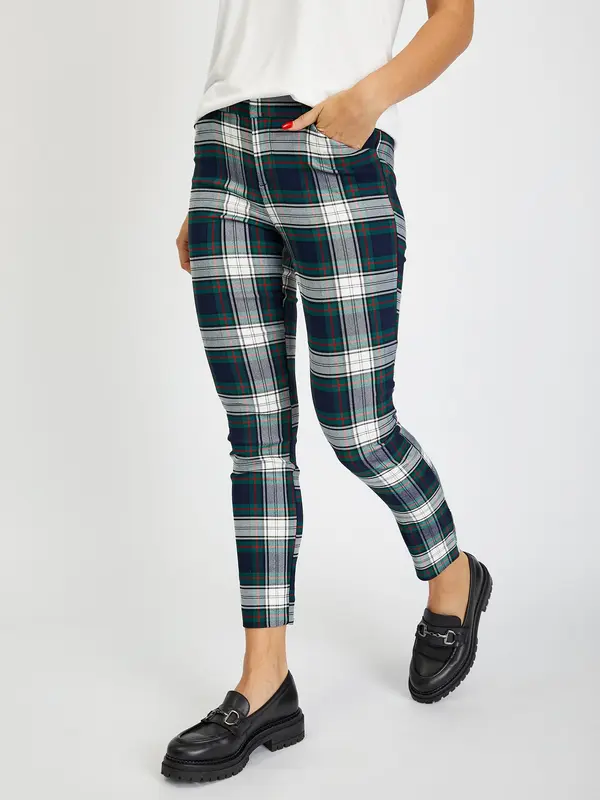 GAP GAP Checkered skinny bi-stretch trousers - Women's