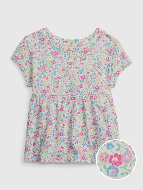 GAP GAP Children's Flowered T-shirt - Girls