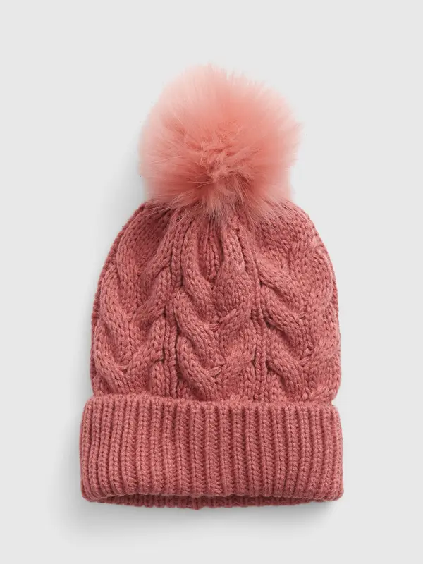 GAP GAP Children's hat with pompom - Girls