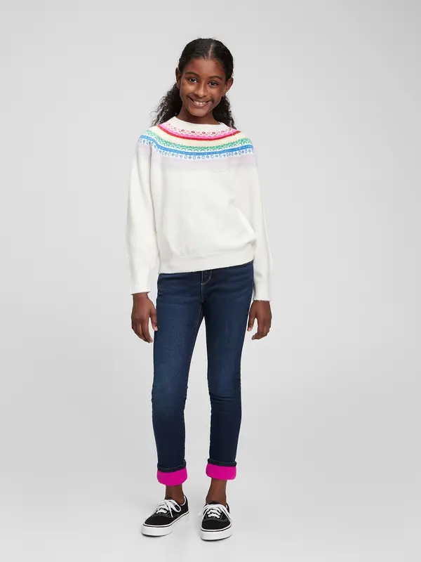 GAP GAP Children's Insulated Skinny Jeans Washwell - Girls
