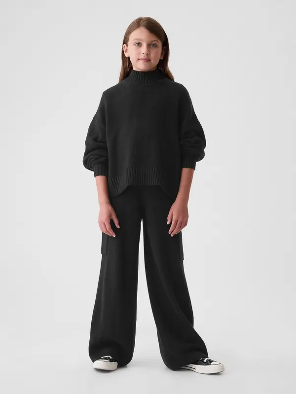 GAP GAP Children's Knitted Cargo Pants CashSoft - Girls