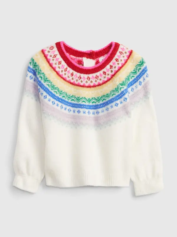GAP GAP Children's Knitted Sweater with Pattern - Girls