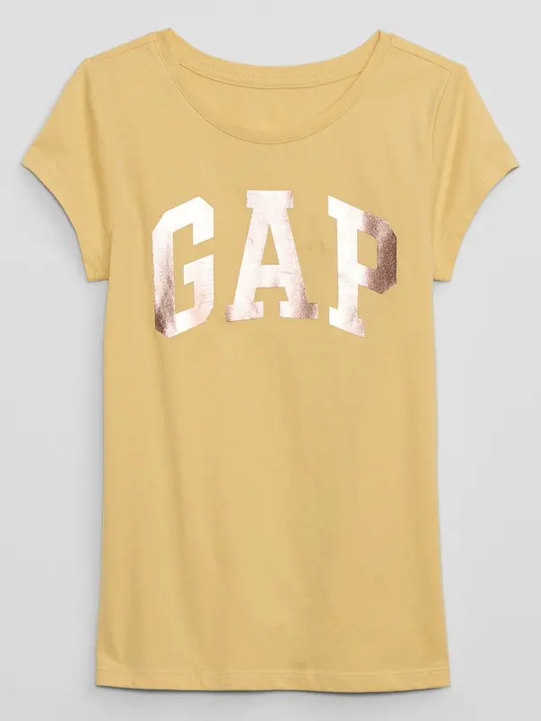 GAP GAP Children's T-shirt with metallic logo - Girls