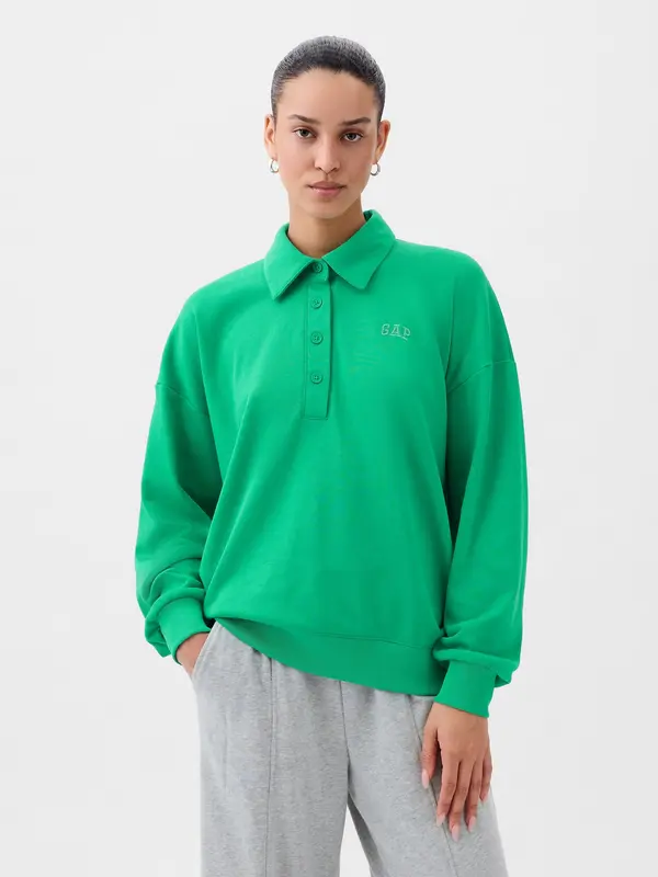 GAP GAP Collared Sweatshirt - Ladies