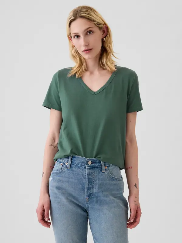 GAP GAP Cotton T-Shirt Vintage - Women's