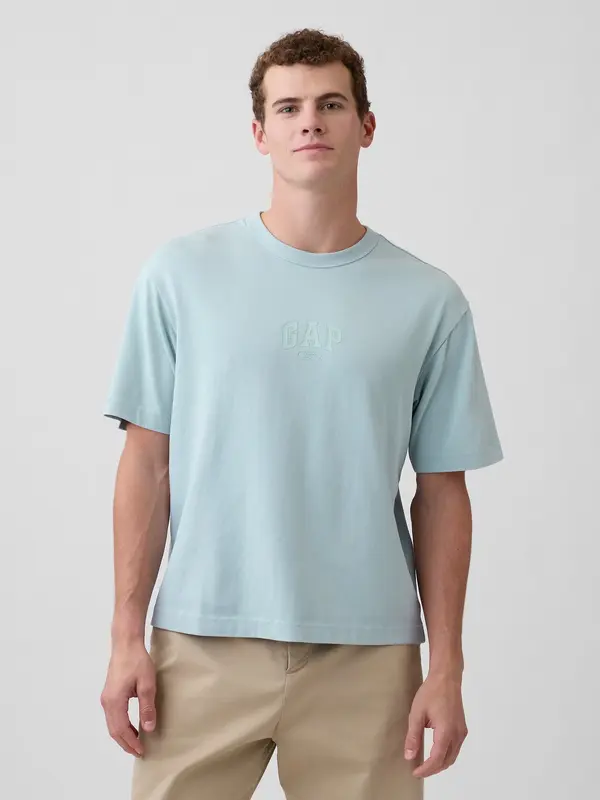 GAP GAP Crop majica s logotipom 1969