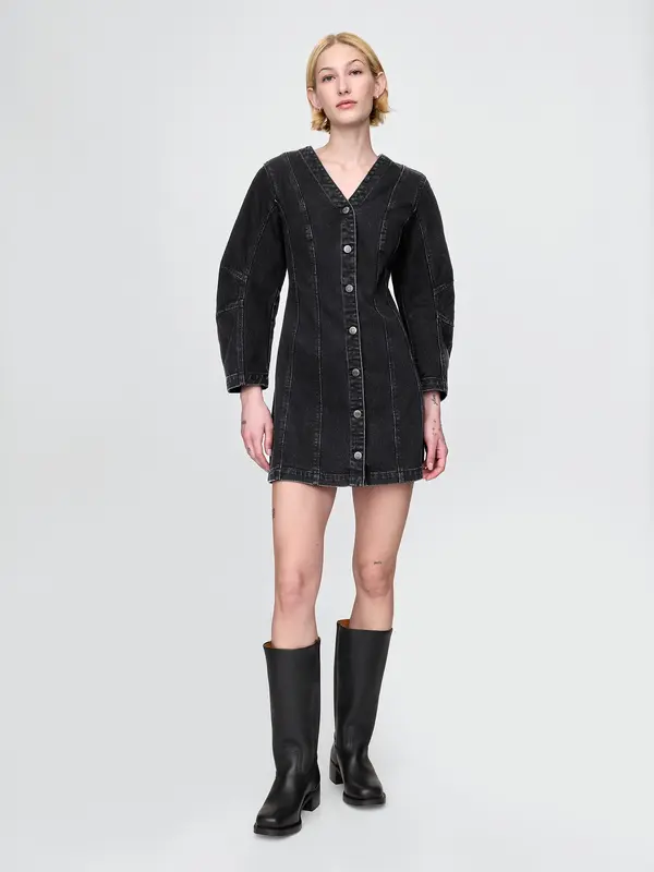 GAP GAP Denim mini dress - Women's