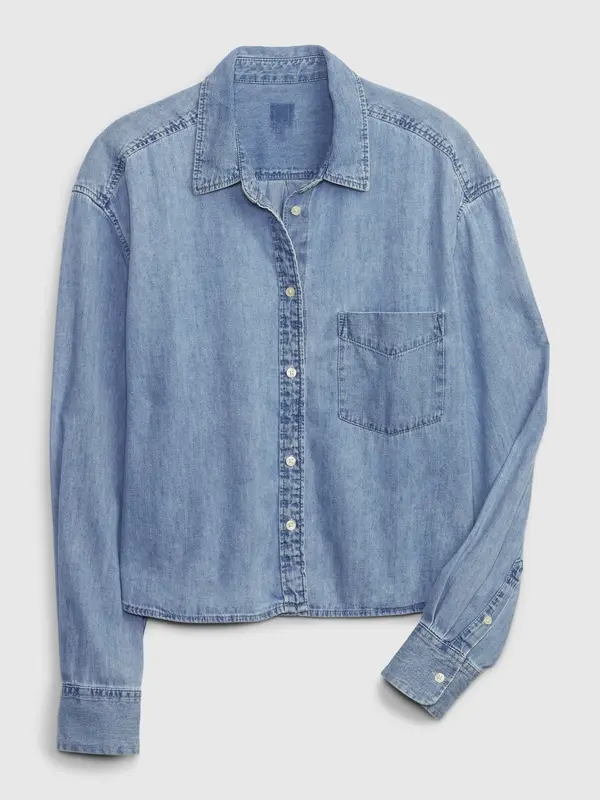 GAP GAP Denim Shirt crop - Women